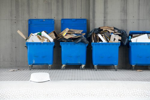 Business waste removal services in Heston office environment