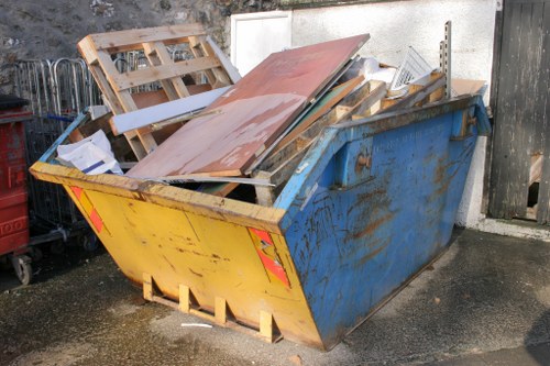 Professional team conducting house clearance in Heston