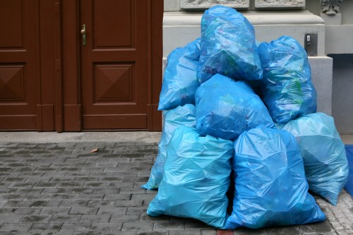 Sustainable waste management practices in a commercial setting
